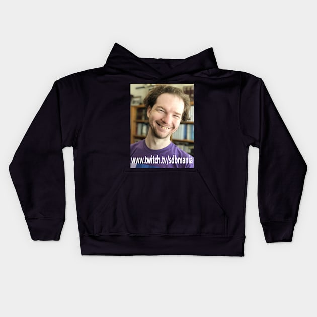 The Official SDBmania Twitch Channel Merchandise Kids Hoodie by The SDBmania Twitch Channel Store